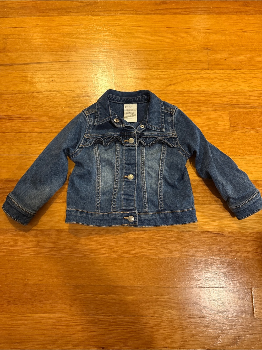 Girls' Dark Blue Denim Jacket Size 18 Months